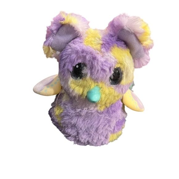 Hatchimals Mystery Elefly Fluffy Interactive Limited Edition Purple Yellow toy - Picture 1 of 7